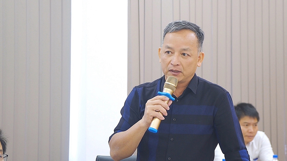 Đ/c Nguyễn Văn Nguyên, Phó Chủ tịch UBND thành phó Quảng Ngãi Báo cáo tham luận nêu lên các vấn đề thực tại địa phương
