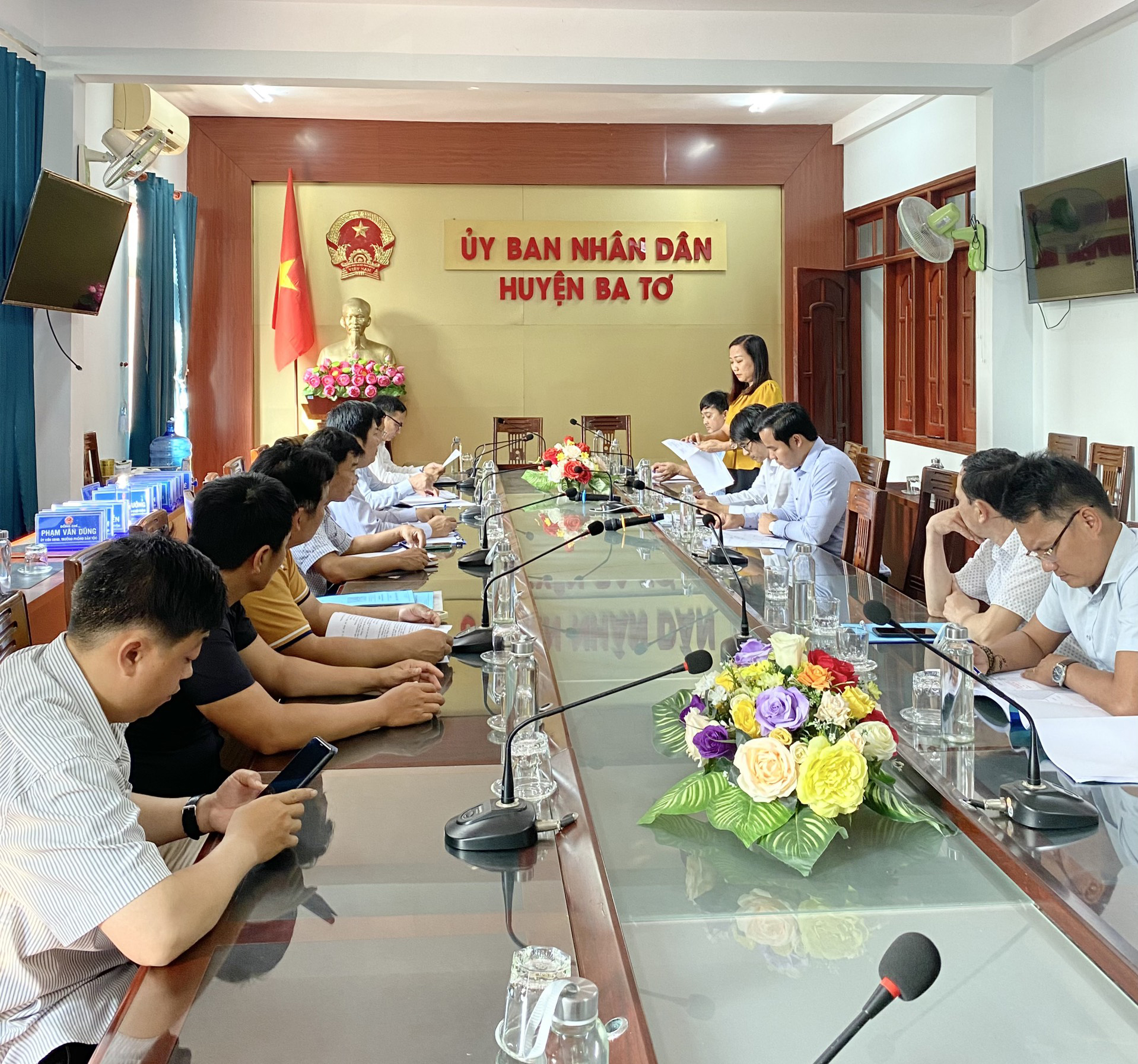 Triển khai công tác thanh tra tại UBND huyện Ba Tơ