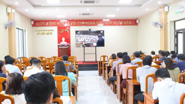 ĐẢNG ỦY SỞ XÂY DỰNG TỔ CHỨC HỌC TẬP, QUÁN TRIỆT TRIỂN KHAI THỰC HIỆN NGHỊ QUYẾT SỐ 66 VÀ NGHỊ QUYẾT SỐ 68 CỦA BỘ CHÍNH TRỊ