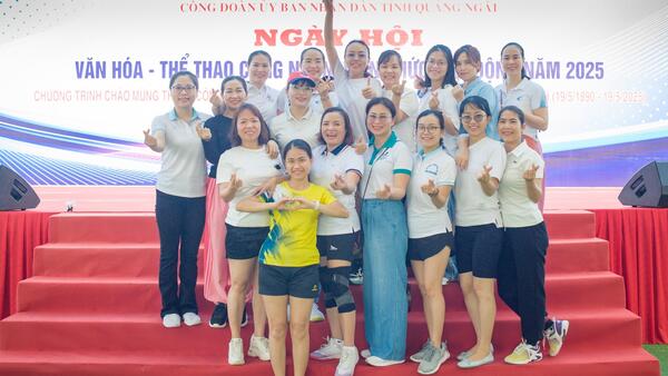 CÔNG ĐOÀN CƠ QUAN SỞ XÂY DỰNG HƯỞNG ỨNG THAM GIA “NGÀY HỘI VĂN HÓA – THỂ THAO” CNVCLĐ 2025