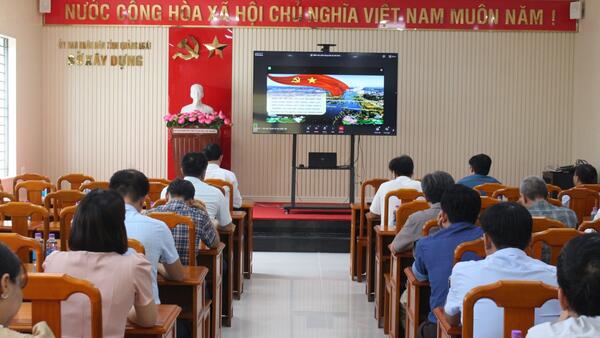 ĐẢNG ỦY SỞ XÂY DỰNG TỔ CHỨC HỘI NGHỊ HỌC TẬP VÀ LÀM THEO TƯ TƯỞNG, ĐẠO ĐỨC, PHONG CÁCH HỒ CHÍ MINH NĂM 2025