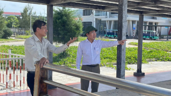 KHẢO SÁT CÔNG TÁC BẢO ĐẢM AN TOÀN GIAO THÔNG TRÊN TUYẾN ĐƯỜNG THỦY NỘI ĐỊA ĐẢO LỚN - ĐẢO BÉ (ĐẶC KHU LÝ SƠN)