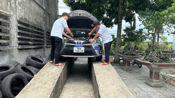 Tăng cường bảo dưỡng phương tiện phục vụ công tác sát hạch lái xe