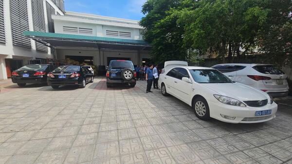 Kiểm tra chất lượng để thu hồi, điều chuyển xe ô tô  cho các xã, phường sau sắp xếp đơn vị hành chính