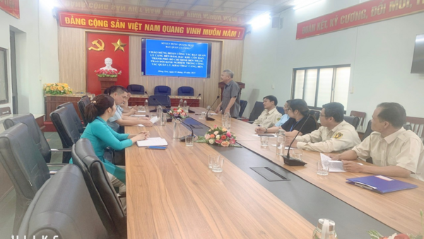 Tiếp Đoàn công tác Ban Quản lý cảng, bến Đầm - đặc khu Côn Đảo, Thành phố Hồ Chí Minh đến thăm và trao đổi kinh nghiệm công tác quản lý, khai thác cảng