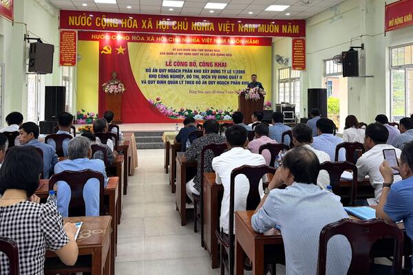 Hoàn tất Quy hoạch phân khu xây dựng Dung Quất rộng hơn 25.500ha