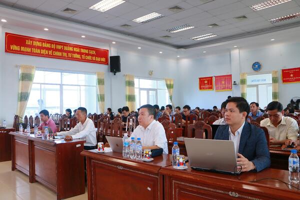 Sở Xây dựng tham gia Chương trình tập huấn nâng cao kỹ năng số do Sở Khoa học và Công nghệ tổ chức