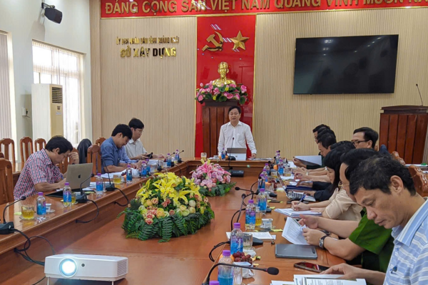 Sở Xây dựng tổ chức Hội nghị thẩm định các Nhiệm vụ quy hoạch phân khu trên địa bàn tỉnh Quảng Ngãi